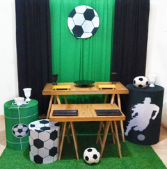 Decoração Rústica - Futebol