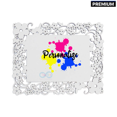 Porta Retrato MDF Premium Flores