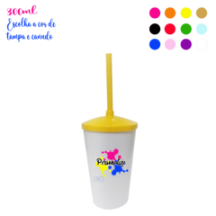 20 Copo Twister 300ml - Personalizados