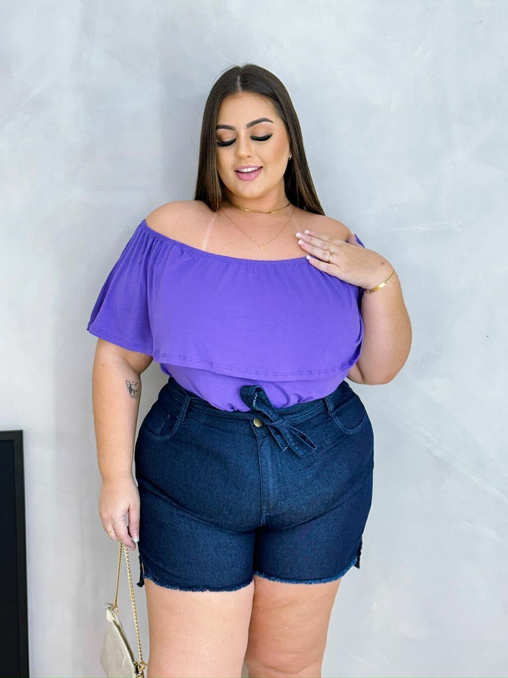 Blusa Ciganinha Comprar em Le Sorelle Moda Plus Size