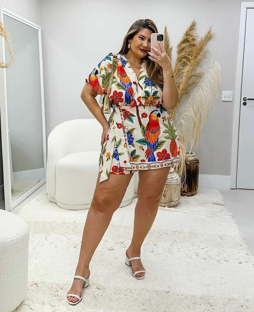 Macaquinho moda cheap plus size