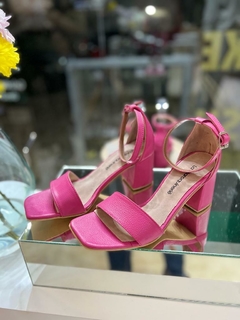 Sandalia Indiana Pink Cuero en internet