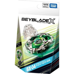 Takara Tomy BeyBlade X BX04 Starter NightShield Kit Lanzador - anicom