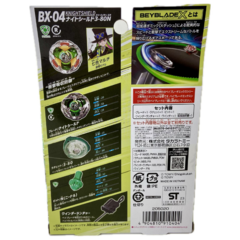 Takara Tomy BeyBlade X BX04 Starter NightShield Kit Lanzador