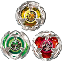 Takara Tomy BeyBlade X BX08 3on3 Deck Set 3pz