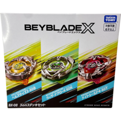 Imagen de Takara Tomy BeyBlade X BX08 3on3 Deck Set 3pz