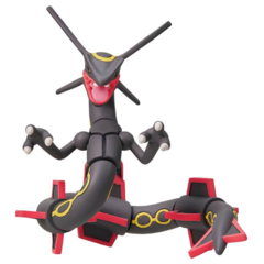 Pokemon Moncolle Legendario ML31 Rayquaza Shiny Negro 10cm en internet