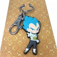 Llavero Dragon Ball S Chibi Super Saiyan Blue Vegeta Pose - comprar en línea