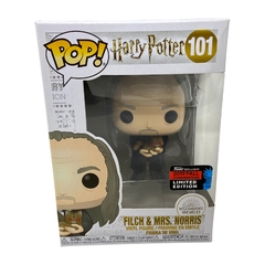 Harry Potter Filch And Mrs Norris Funko Pop #101 NYCC 2019 - comprar en línea