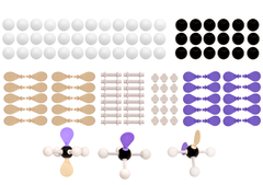 SD6100 – MODELO MOLECULAR E ORBITAL VSEPR P & PI C/ 173 PEÇAS - Mix Anatomy - Simuladores e Modelos Anatômicos