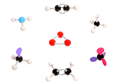 SD6300 – MODELO MOLECULAR ORBITAL, ORGÂNICA E INORGÂNICA C/ 178 PEÇAS