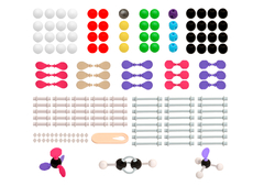 SD6300 – MODELO MOLECULAR ORBITAL, ORGÂNICA E INORGÂNICA C/ 178 PEÇAS na internet