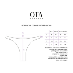 Bombacha Colaless Tira Ancha Belem - comprar online