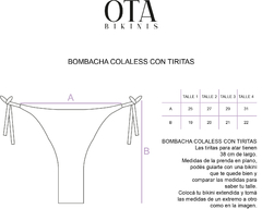 Bombacha Colaless con Tiritas Dalia - comprar online