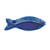 TRAVESSA PEIXE CERAMICA OCEAN AZUL 28x13cm - Bitencourt Decor