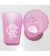 KIT 2 COPOS AMERICANOS FLAMENGO 190ml ROSA FOSCO na internet