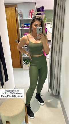 Legging Basica - Militar na internet