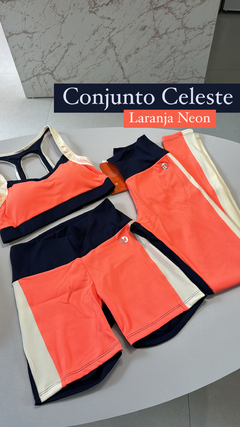 Short Celeste - Laranja Neon - comprar online