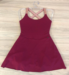 Vestido Beach Tennis - Bordo - comprar online