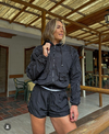 Short corrida com tela Obbia - preto - comprar online