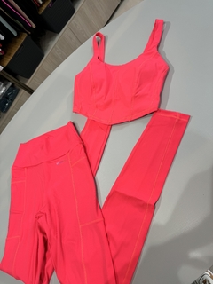 Top Sunny Vestem - Rosa Eletrica - Pollyfit