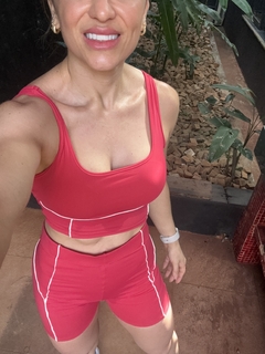 Conjunto Marítimo - Vermelho - Pollyfit