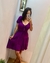 Vestido Curto Roxo