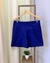 Short Alfaiataria Azul Bic