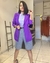 Maxi Blazer Alfaiataria Roxo - comprar online