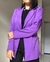 Maxi Blazer Alfaiataria Roxo