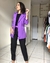 Maxi Blazer Alfaiataria Roxo - loja online