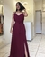 Vestido Longo Rose Marsala - loja online