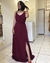 Vestido Longo Rose Marsala