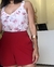 Imagem do Conjunto Short Vermelho Regata Delicada