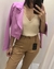 Imagem do Blazer Cropped Alfaiataria Lavanda