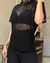 Blusa Preta Luxo Pedraria - Pérola Deusa: Loja de Roupas - Roupas, Look Trabalho, Moda Online