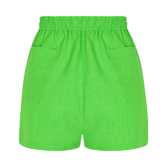 SHORT DE LINHO PURO / PURE LINEN SHORT - L'ATELIER BOSSA BRAZIL