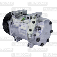 Compressor 7H15 7980 8PK 119mm Scania 24v - BUSCOAR Ar Condicionado para Ônibus