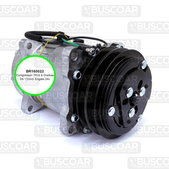 Compressor 7H15 8 Orelhas 2A 132mm Engate 24v