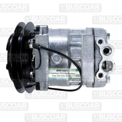 Compressor 7H13 8295 Escavadeira Case 350 Polia 1B 24v - comprar online