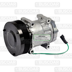 Compressor 7H15 8PK Passante Maquina Case 24v - comprar online