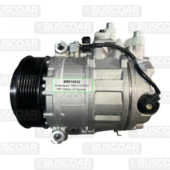 Compressor 7SEU17C 7Pk 120mm Sprinter 2013 Com Válvula Eletrônica Lado Motorista - BUSCOAR Ar Condicionado para Ônibus