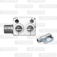 Conector Sucção Compressor Denso 6p148