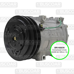 Compressor Unicla UX200 2A 145mm V 12v