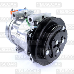 Compressor SD7H13 U7360 146mm New Holland 1B 24v - BUSCOAR Ar Condicionado para Ônibus