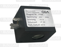 Bobina Solenoide Descarregador Bock 24v 10w 07526