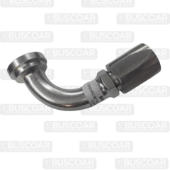 Conexão 90° Reus #16 Flange ORFS Comp Denso