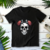 Camiseta Disney Minnie Mouse Skull Fashion