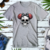 Camiseta Disney Minnie Mouse Skull Fashion na internet