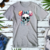 Camiseta Disney Minnie Mouse Skull Aquarela na internet